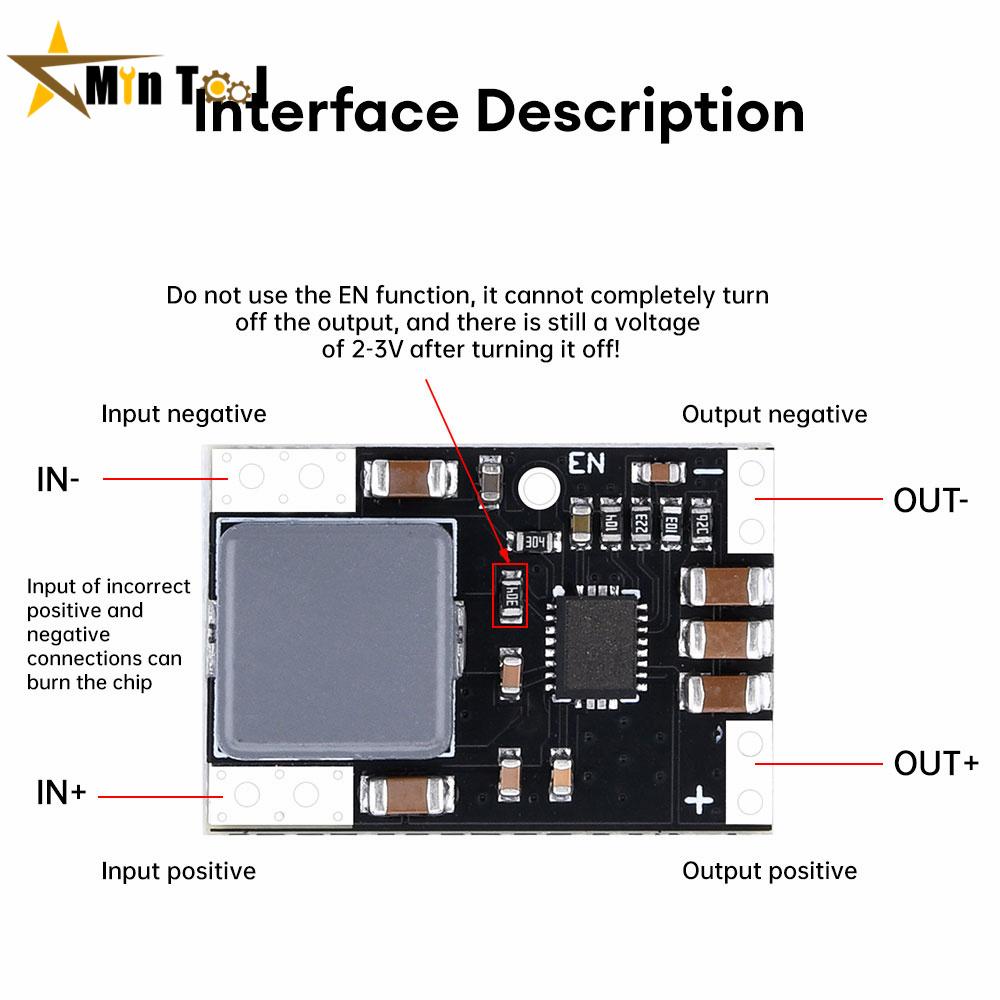 DC-DC Step-UP Module  5V/12V High-Power Lithium Battery Booster Converter Power Supply Accessories
