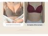 Women's Push-Up Wire-Free Seamless Bra & Panty Set: Anti-Sag Side Support, Enhances Smaller Busts, Japanese Style.