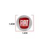 2/5/10Pcs 14mm Car Key Sticker Logo 3D Metal Emblem Car Accessories for FIAT Abbas 500 Grande Stilo Freemont Punto Astra Bravo Ducato