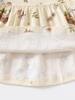 Girls' Summer Floral Cotton Princess Dress - Short-Sleeved Fashionable Outfit