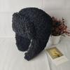 Winter cute solid color teddy fleece ear protection imitation lamb fleece Lei Feng hat women's thickened warm plush ski flying hat