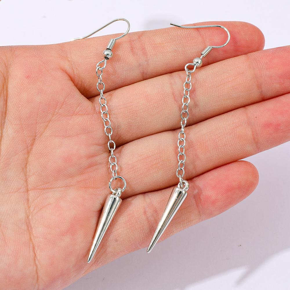 K-Pop Lovci démonů Šperky, Náušnice Mira, Náušnice Mira-K-pop Lovci démonů-Cosplay, Kpop Drahokamový náhrdelník, Dárek pro fanouška Lovce