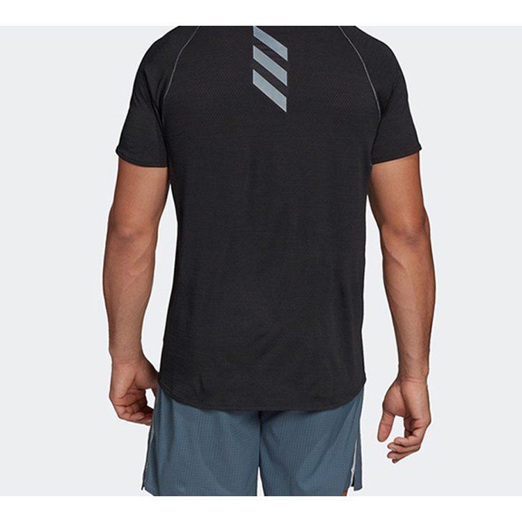 adidas Runner Running T Shirt Men's Black FM7637
