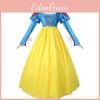Enchanting Snow White Cosplay Costume Elegant Dress For Halloween Stage Performance