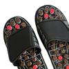 Reflexology Slippers Magnetic Therapy Massage Bodybuilding Acupoint Stimulation Shoes Black Tai Chi 40 41