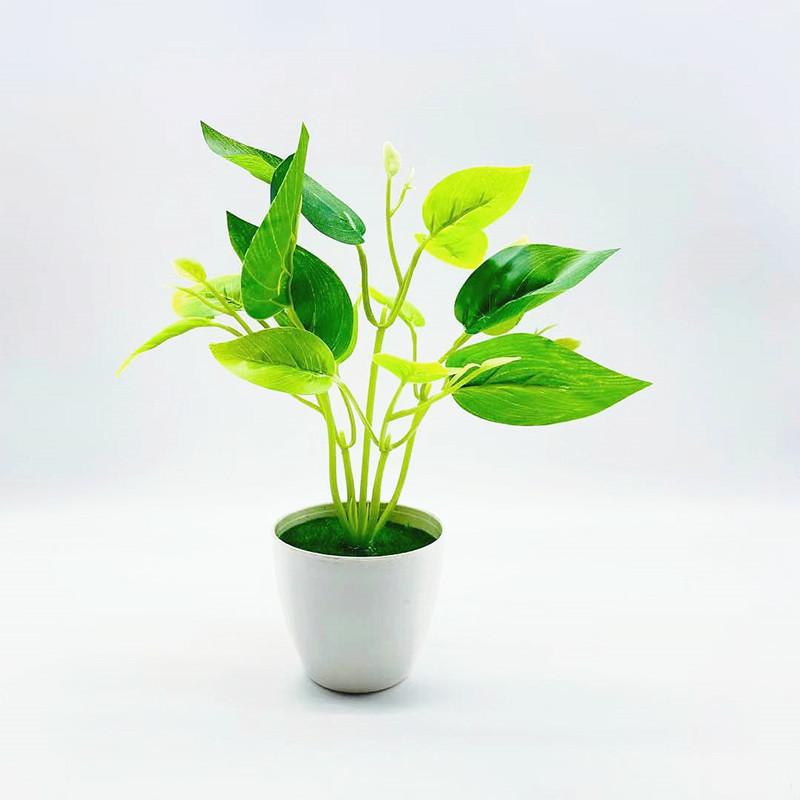 Epipremnum Artificial Aureum Perilla Frutescens Potted Plant For Decor Indoor