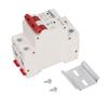 DC Circuit Breaker Short Circuit Protection Modular Circuit Breaker with DIN Rail 2P 1000V 25A