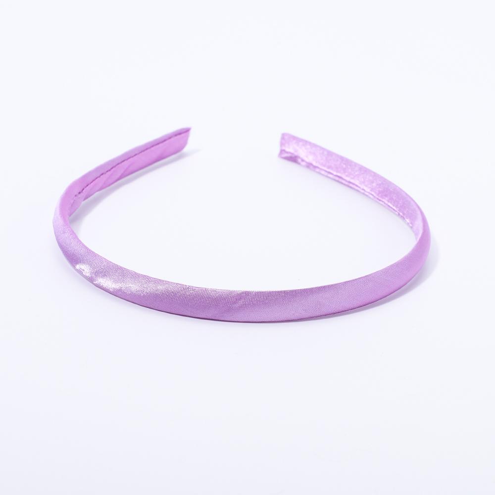 High Quality DIY Satin Covered Headbands Solid Fabric Resin Hair Band Plastic Hairbands Girls Hair Headband for Women