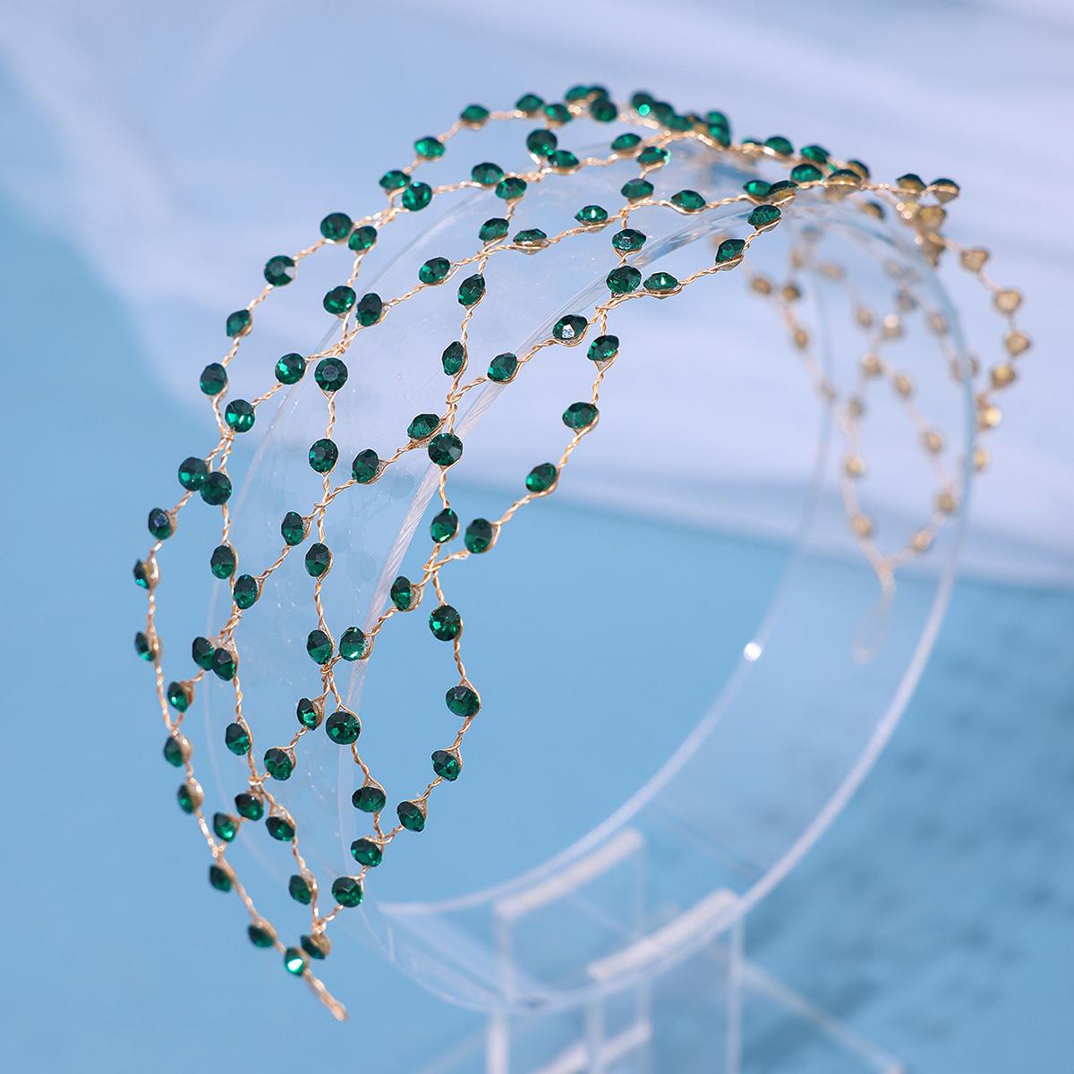 

Искусственный жемчуг повязка на голову цепочка для волос для невесты свадебный головной убор тиара ювелирные изделия женские аксессуары для волос свадебные повязки для волос Noiva