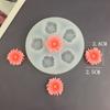 Reusable Silicone Flower Shaped Mold For Resin Clay Jewelry Tools Sturdy Flexible Easy Clean Design