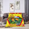 Coperte di Maya l'Ape Calde Morbide Estetiche Peluche Coperta Plaid per Arredamento Casa Campeggio Flanella Copriletto Copriletto
