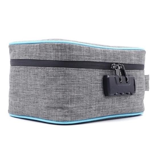 Sac de voyage anti-odeurs avec verrouillage par mot de passe, étui de rangement pour herbes, médicaments, cigarettes