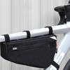 Large Capacity Bike Frame Storage Bag Regulable Front Tube Bicycles Organizers for Commuting Accessories