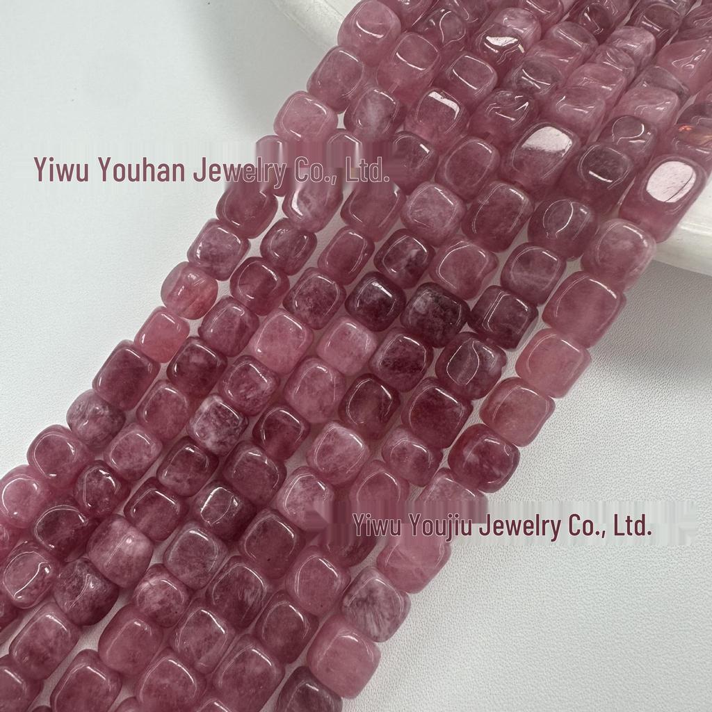 Natural Stone Square Beads for DIY Bracelets & Necklaces