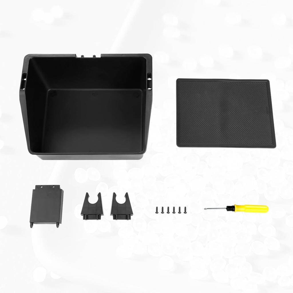 Mabett Under-Seat Storage Box for Ford Maverick Power Seat -2025, Front Row Electric Seat Underseat Organizer Accessories