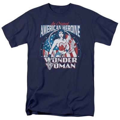 Wonder Woman "Amerikanische Heldin" T-Shirt - Normal oder Tanktop - bis 5XL