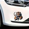 2 PCS 3D Tiger Waterproof Vinyl Decals Fierce Design for Car Truck Bumper Motorcycle Laptop Wall Decor A-148