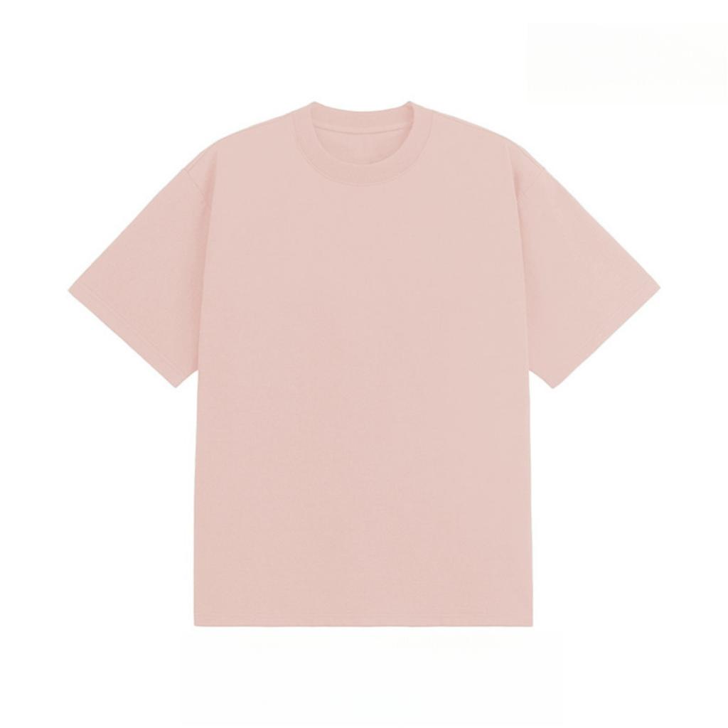 Unisex Měkké Prodyšné Volné Ležérní Tričko - Kulatý Výstřih Krátký Rukáv, Lze Prát v Pračce Letní Venkovní Plážové Oblečení, Pratelné Klasický Všestranný Styl