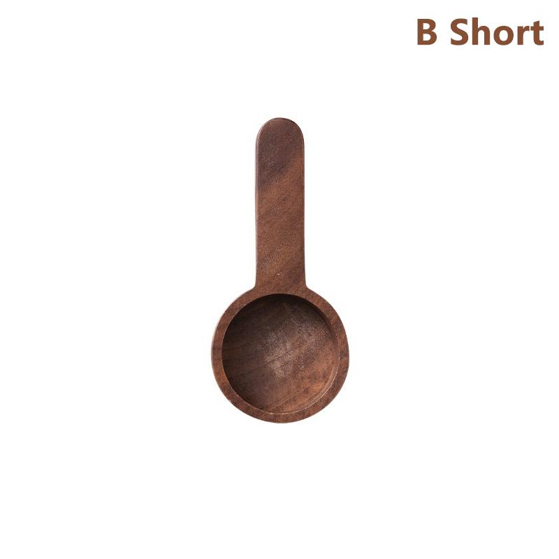 Trä Måttsked Kök Måttskedar Te Kaffe Skopa Socker Krydda Måttsked Mätverktyg För Matlagning Hemma