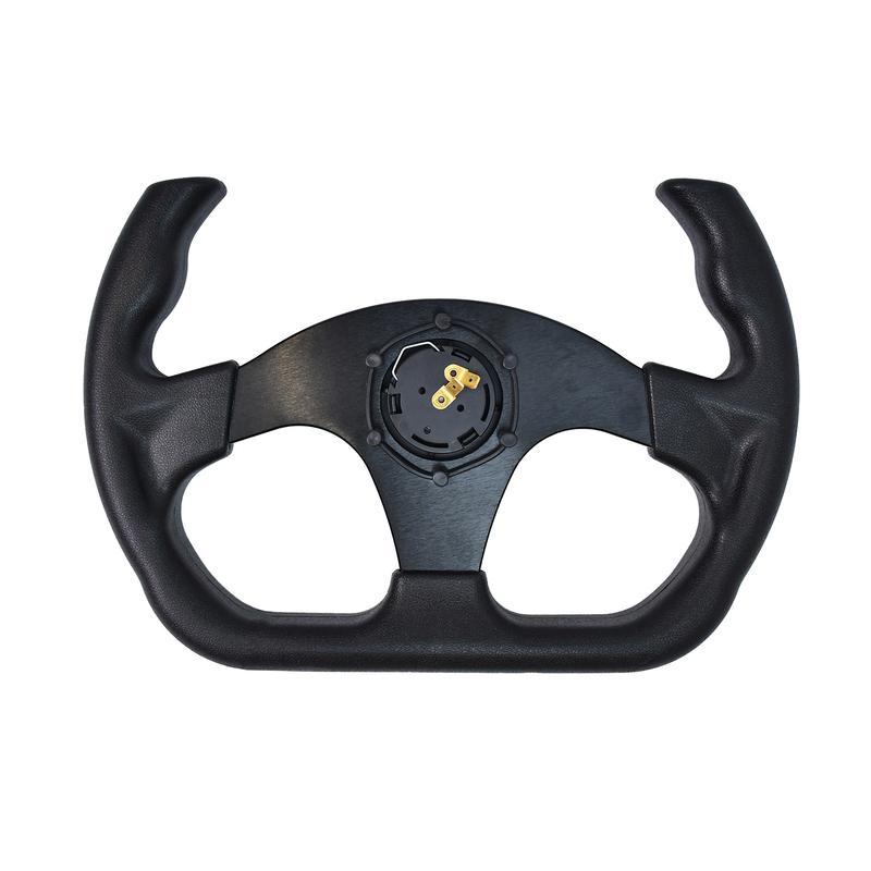 Universal 330mm PU Car Steering Wheel with Multiple Color Durable Comfort Grip Wheel for Vehicle