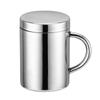 304 Stainless Steel Double-Layer Insulated Mug for Coffee, Tea, and Water - Ideal for Students and Kids
