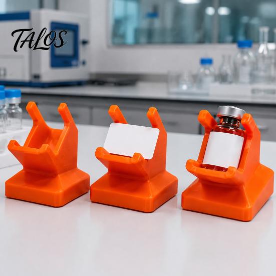 Bottle Labeling Tool 1/2Pcs Vial Label Applicator for 3ML/10ML Vials, Positioning Alignment Ergonomic Device Tool, Sticker Application Tilted Desktop