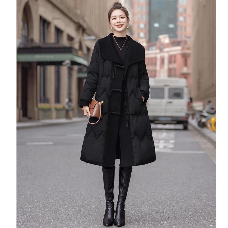 Sibaishe Women's 2025 Winter Loose-Fit Down Coat