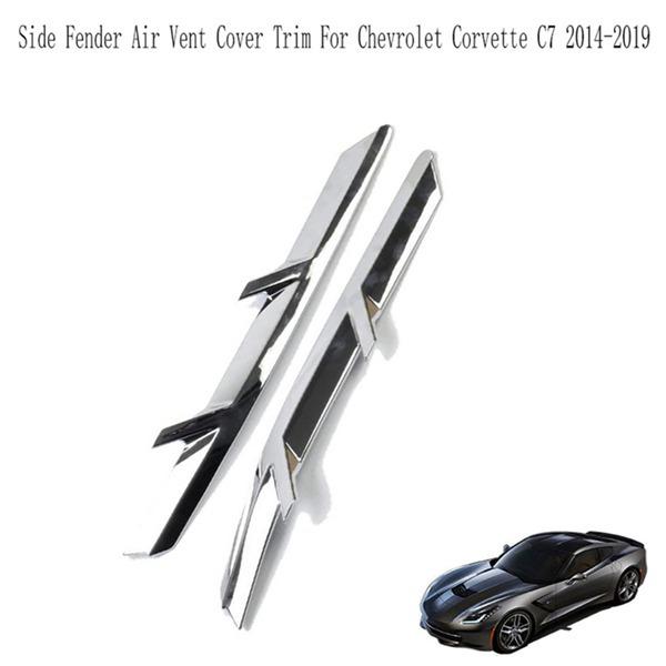 Fender Side Vent Covers for 2014-2019 Chevrolet Corvette C7 (1 Pair)