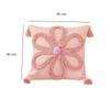 Soft Flower Throw Cover Square Three-dimensional Case Tufted Decorative Cushion Cover Living Room