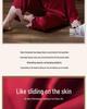 Women's Red Year of the Rat Ice Silk Pajamas - Long Sleeve, Festive Wedding Homewear for Spring/Autumn.