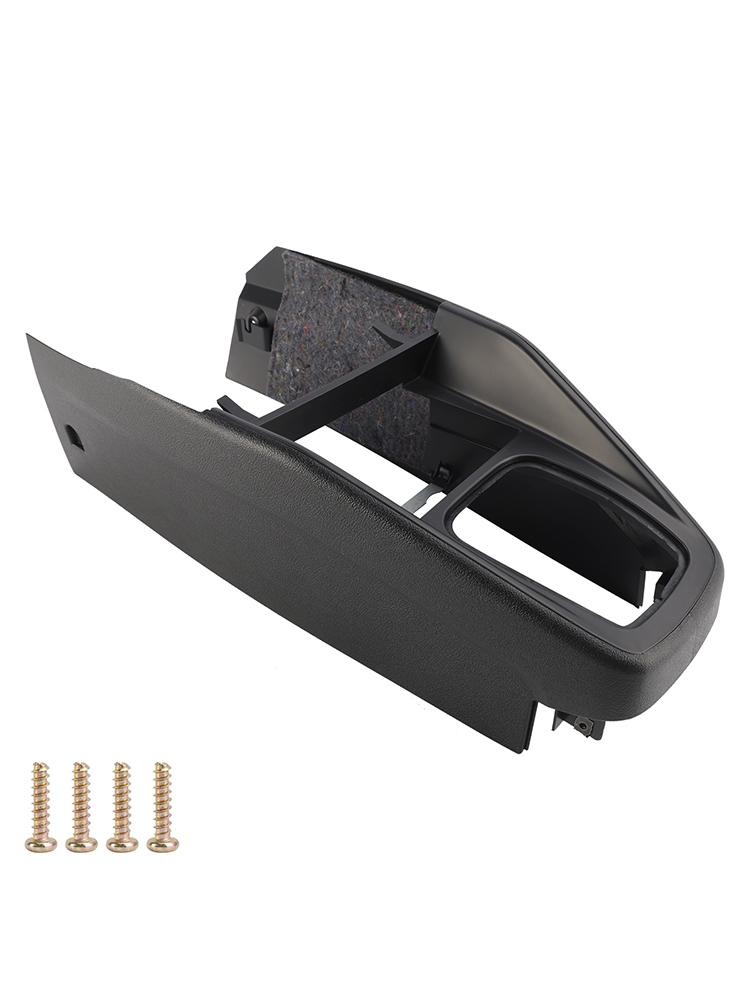 Car Center Console Trim 1J1863201D For VW Golf Jetta Black