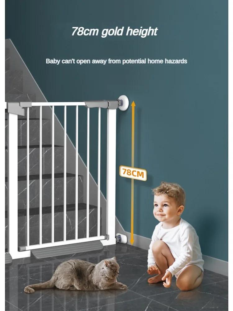 Children Safety Door Cat Enclosure Indoor Stairway Firm Strong Cats Fencing Safety Protection Pet Products Supplies Containment
