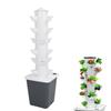 Vertical Hydroponic Growing System Space Saving 18 Hole Hydroponic Tower with 10L Watertank for Home