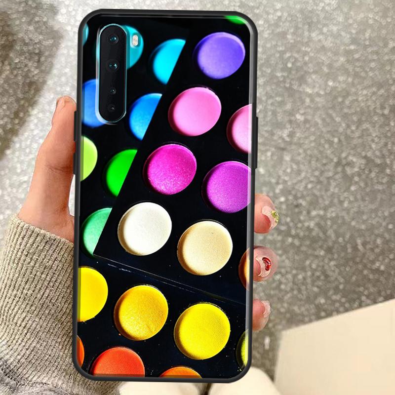 Makeup Eyeshadow Palette Case For OnePlus 13T 10T 8T 10 Pro 15 13 12 11 15R 13R 12R Nord CE 5 2 3 4 Lite N20 N30 Coque
