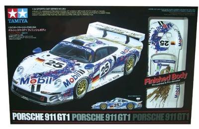 Tamiya Seria mașini sport Porsche 911 GT1 Finish Body 1/24