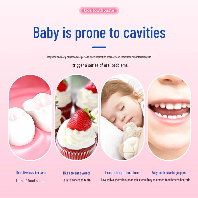 Avec Moi Probiotic Kids Toothpaste 3-Pack