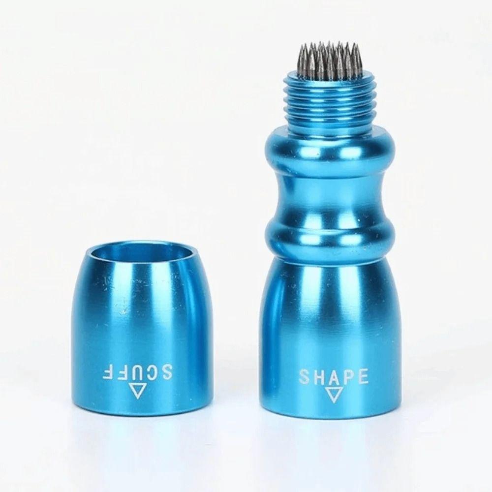 Colorful Cue Tip Shaper 3 in 1 Shaper Aerator Tapper Durable Tip Trim Tool  Billiard Snooker Pool