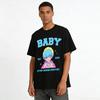 2025 New BABY Series K-POP Demon Hunters Themed Heart Gesture Anime Style Trendy Print Top Pure Cotton T-shirt