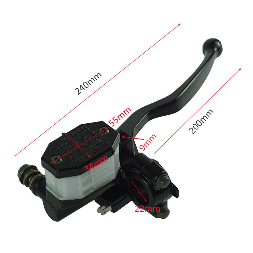 GN125 Replacement Brake Master Cylinder DIY Installation Direct Replacement Part For Most Motorcycles For Scooters For Bikes