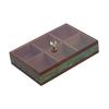 Divided Serving Tray Appetizer Decorative with Clear Lid for Candy And Fruits Dessert Cookies