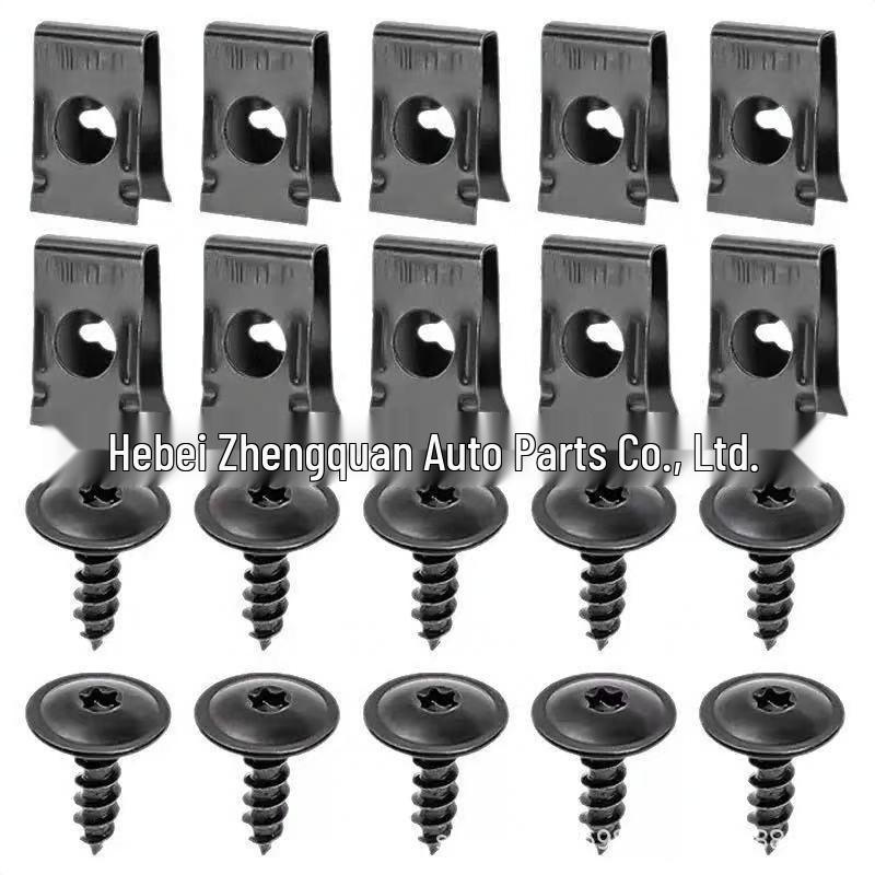 Screw Base U-Clip Self-Tapping Car Fastener Washer