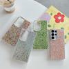 Epoxy Glitter Sequined Mobile Phone Case Is Suitable For Samsung Galaxys25 Premium S24 Niche A07 Women'S Models