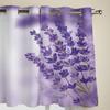 Cortinas de Ventana con Fondo Lavanda para Sala de Estar Dormitorio Lujo Moderno Cortinas de Cocina Telas Caídas
