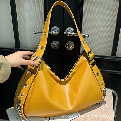 Premium Sense Niche New Bag Women 2025 Large Capacity Shoulder Armpit Bag Commuting Versatile Tote Bag Pillow Bag