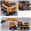 1:32 Excavator Blender Dump Truck Alloy Model Toys Diecast Car With Sound Light Pull Back Miniature Vehices Children'S Toy Gifts