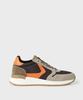 Panicale Brown Napa Leather Sneakers