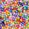 Cukrové barvy Přívěsek Náhrdelník Náramek Pro Výrobu Šperků Čtyři Rohy 20/40Ks DIY Řemesla Sendvič Volné Korálky 8/10mm Korálky