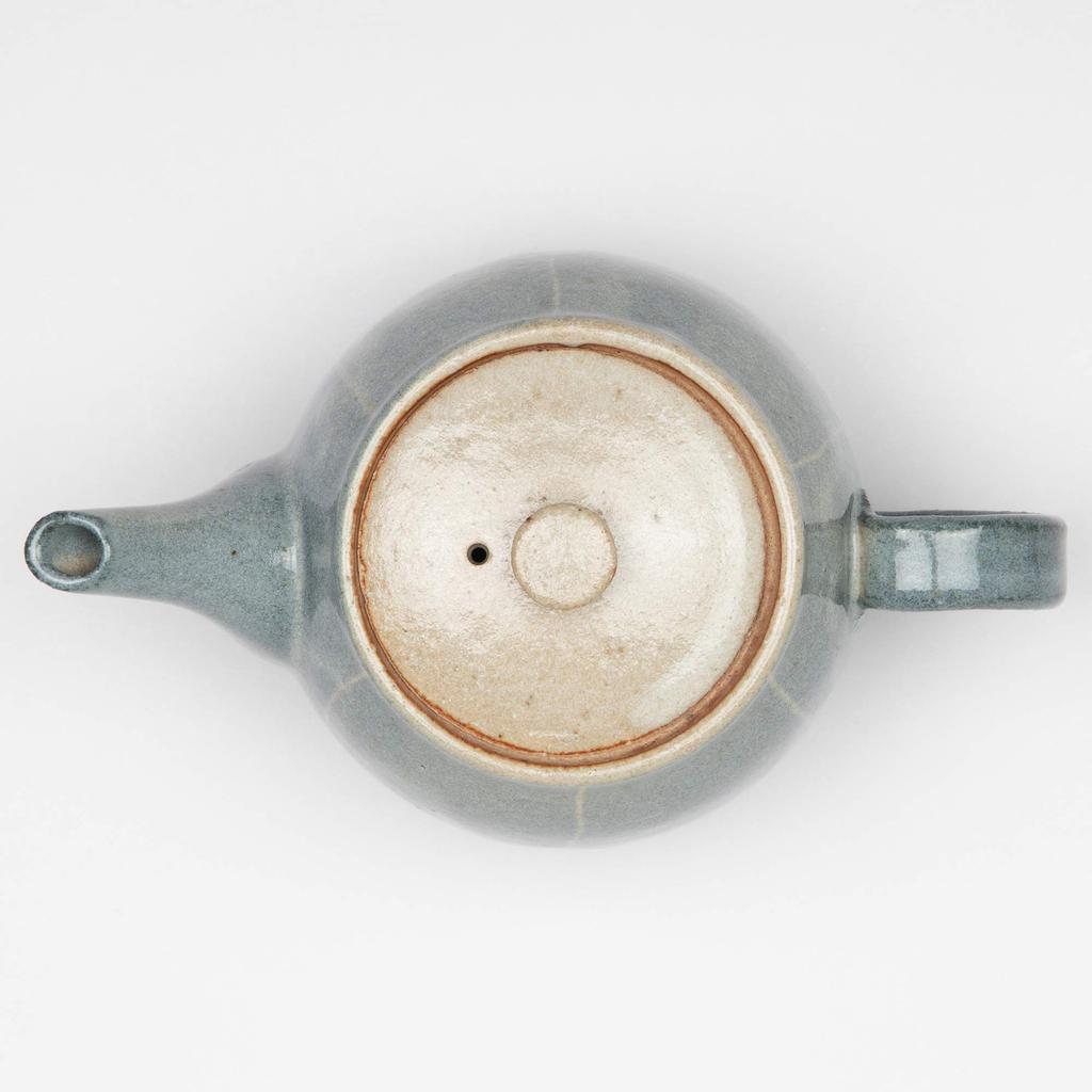 Marui Seito Shigaraki Ware Hechimon Pot, Medium Blue, Made in Japan, MR-3-3501, 450ml