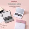 Miroir de Maquillage Pliant Mini Créatif Portable pour Ordinateur Portable en Bagage Cabine