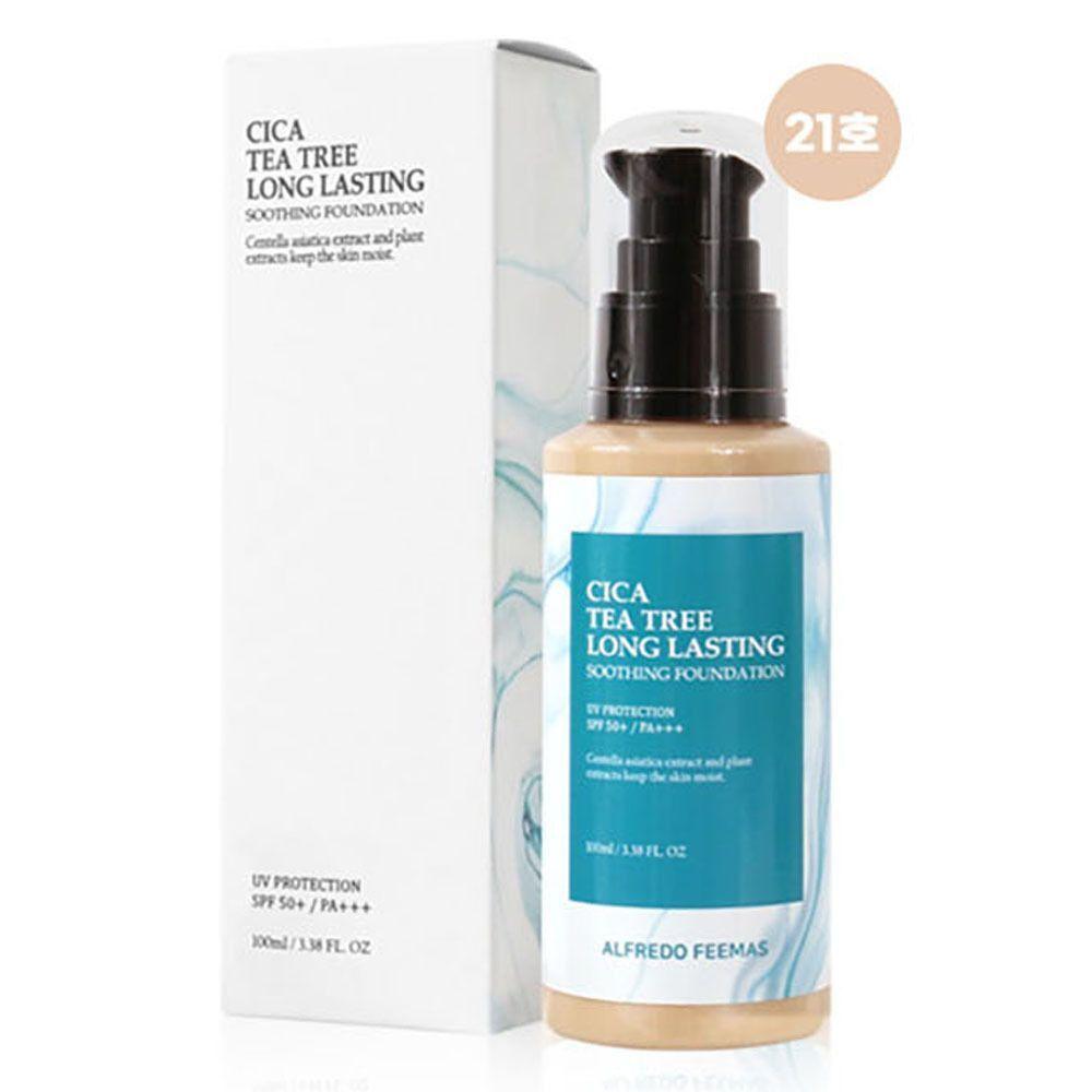 Cica Foundation 100ml No. 21 with a thin and smooth application